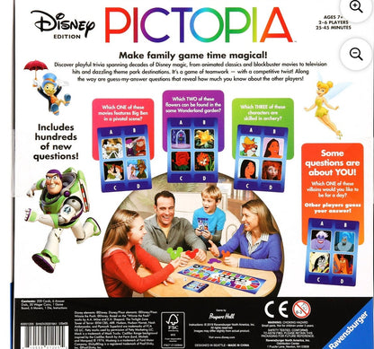 PICTOPIA -WORLD OF DISNEY EDITION -FAMILY TRIVIA GAME