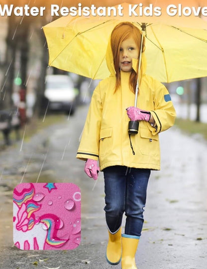 WARM WATER RESISTANT TOUCH SCREEN  KIDS GLOVES SZ XL