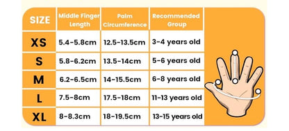 WARM WATER RESISTANT TOUCH SCREEN  KIDS GLOVES SZ XL