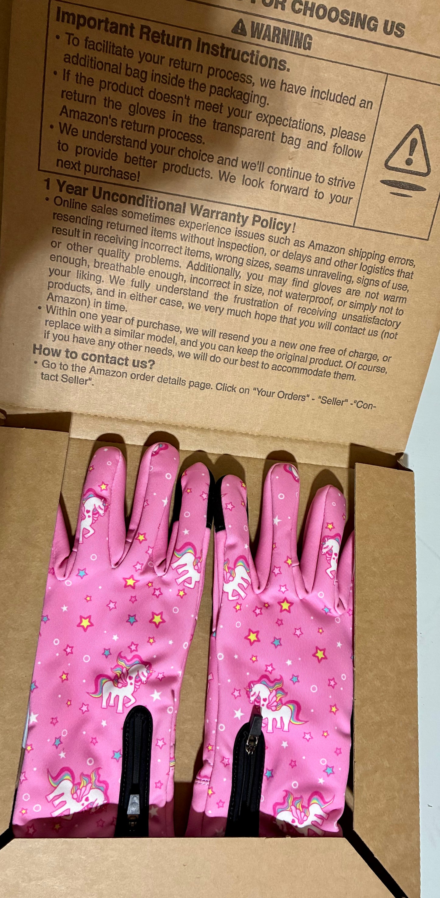 WARM WATER RESISTANT TOUCH SCREEN  KIDS GLOVES SZ XL