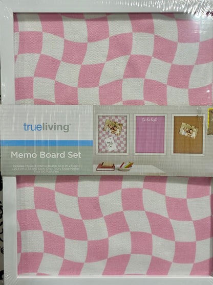 TRUE LIVING MEMO BOARD SET