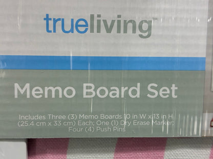 TRUE LIVING MEMO BOARD SET