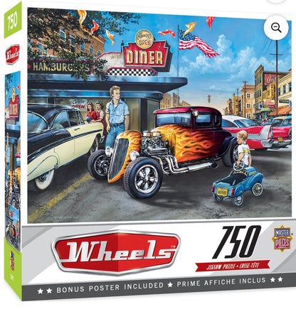 WHEELS  PUZZLE 750 PCS