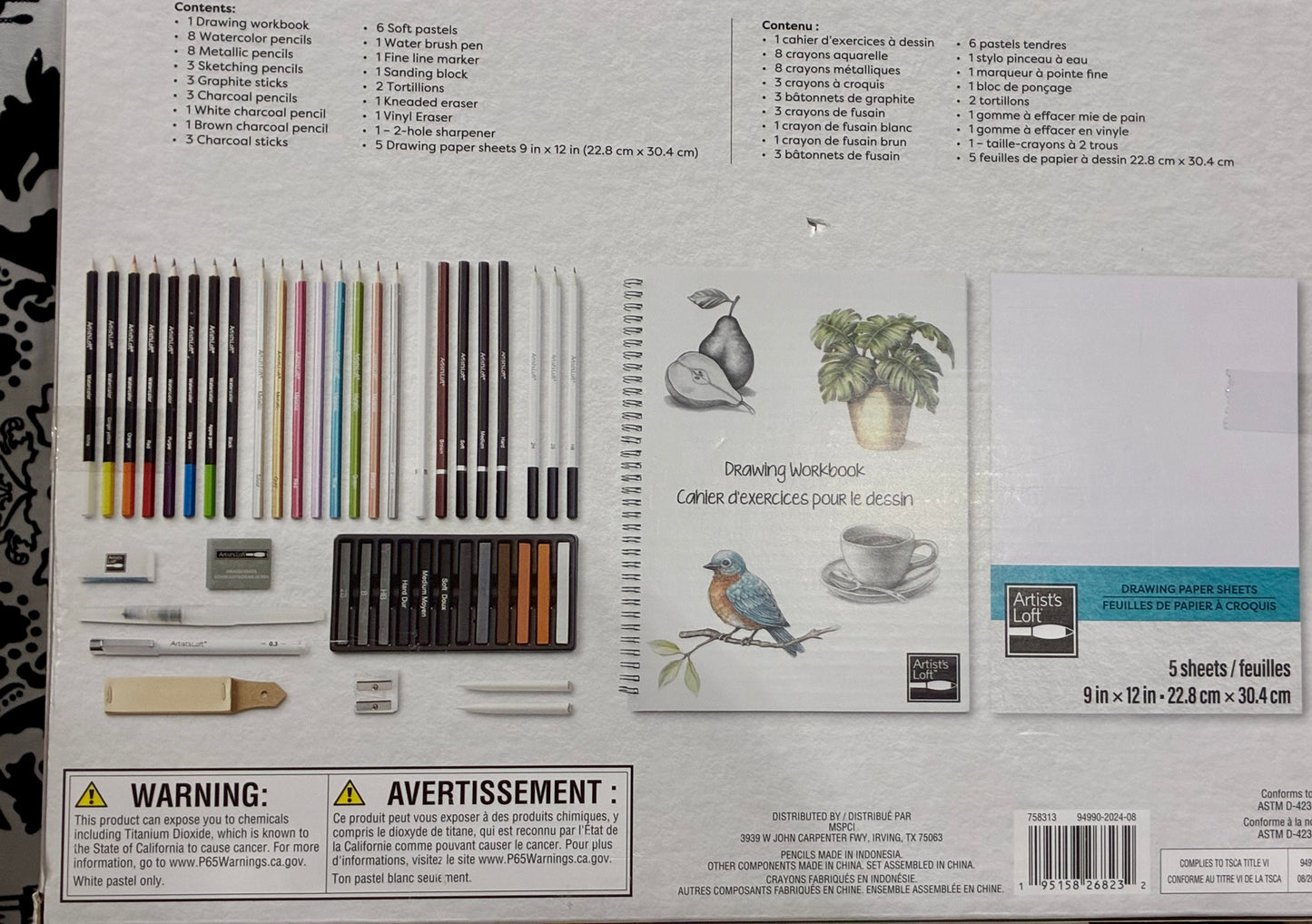 ARTISTS LOFT DRAWING TECHNIQUES SET