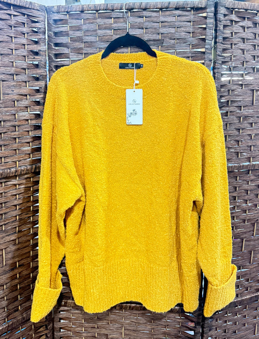 Plush Crewneck Sweater