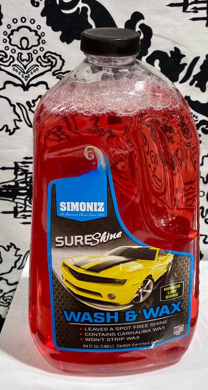 SIMONIZ SURE SHINE -WASH @ WAX