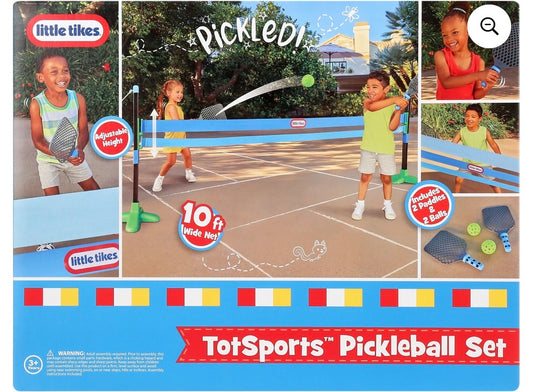 LITTLE TYKES TOTSPORTS  PICKELBALL SET