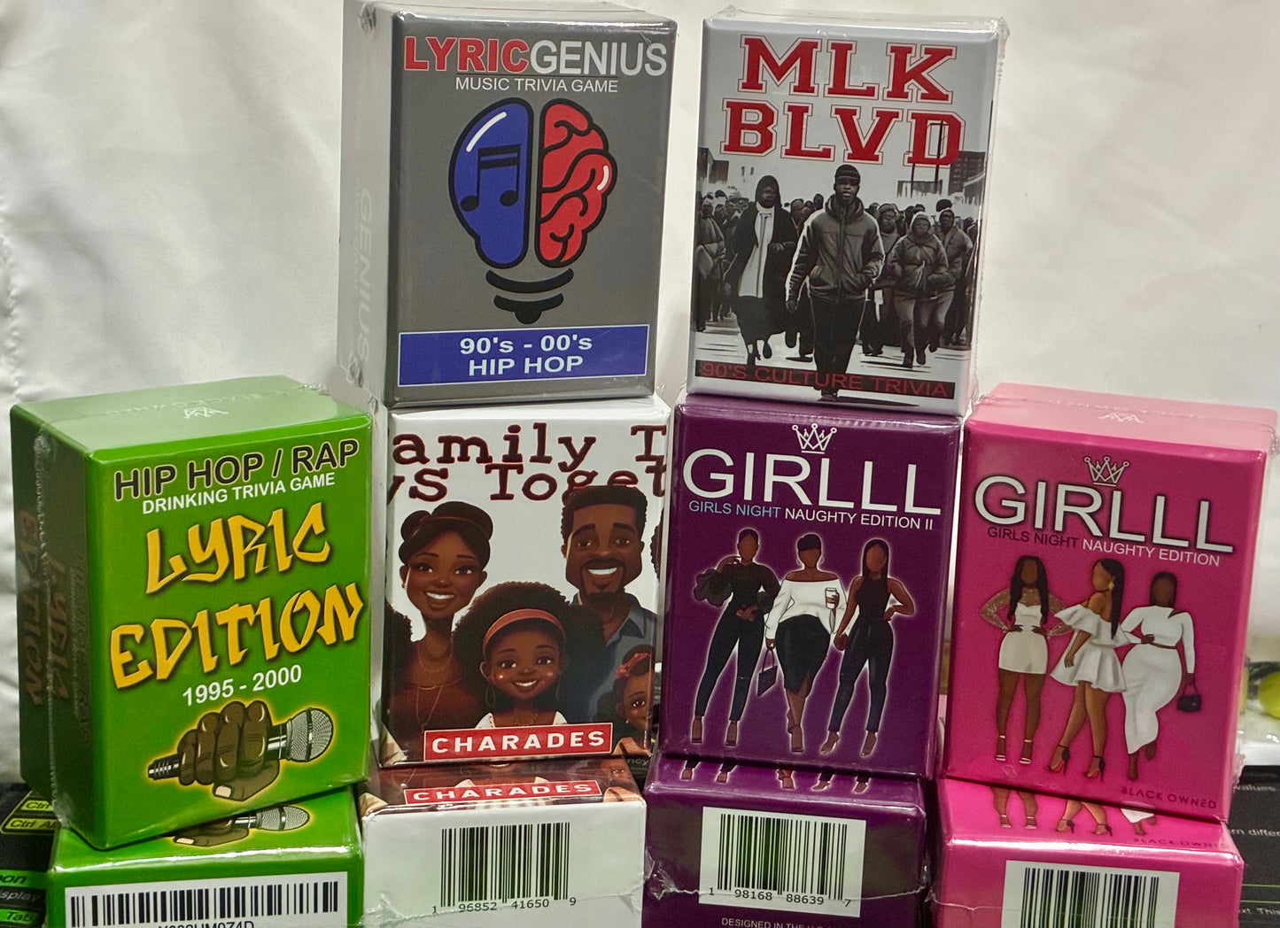 TRIVIA  DRINKING/ MUSIC/ NAUGHTY CARD GAMES