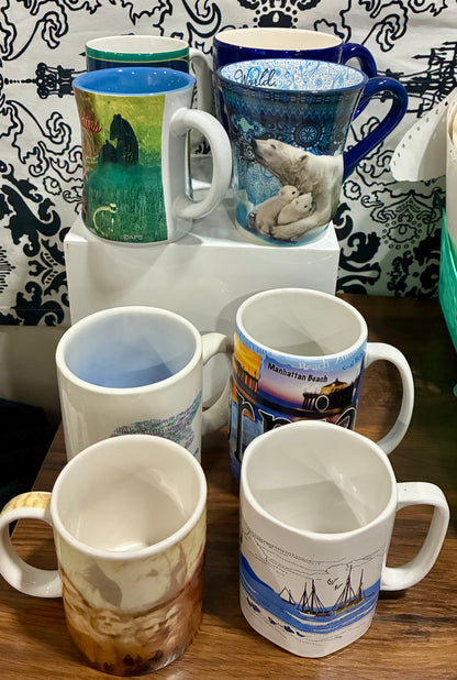 COLORFUL COFFEE MUGS