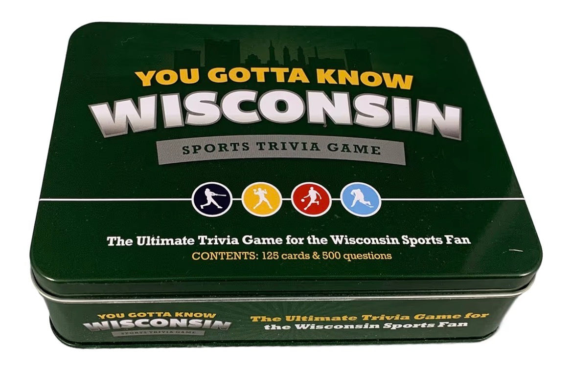 YOU GOTTA KNOW WISCONSIN SPORT TRIVIA GAME