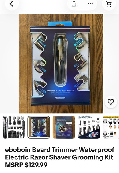 PERSONAL CARE CORDLESS  GROOMING KIT