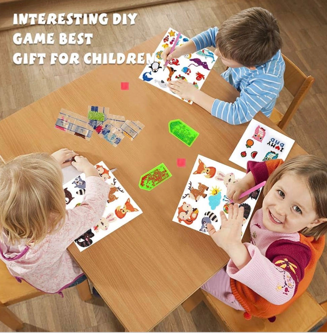 DIAMOND ART STICKERS 42 PC