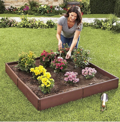 RAISED GARDEN BED WITH 8 ADJUSTABLE PANELS
