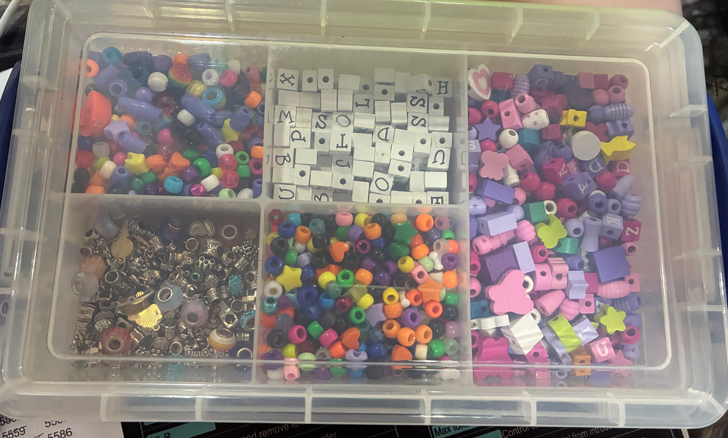 BEAD FILLED CONTAINER