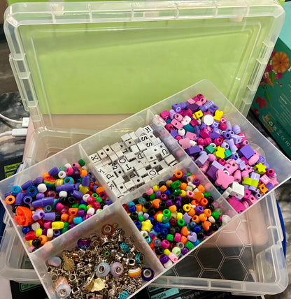 BEAD FILLED CONTAINER