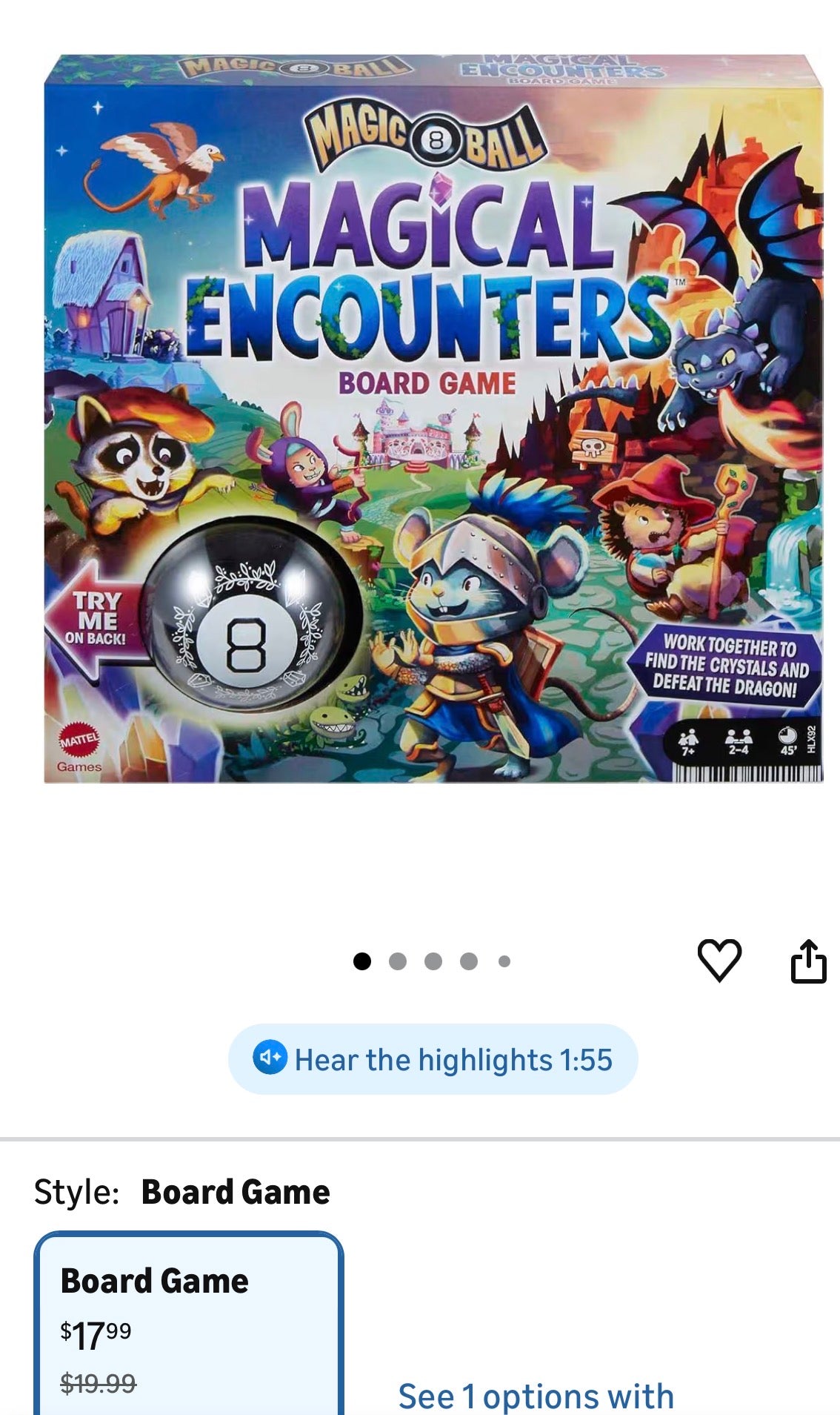 MAGIC 8 BALL MAGICAL ENCOUNTERS