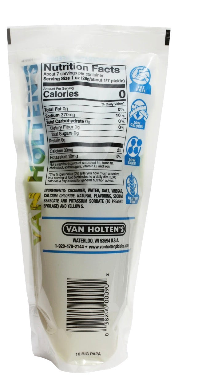 DILL  PICKLE IN A POUCH