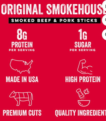 CHEF'S CUT REAL JERKY CO BEEF STICK