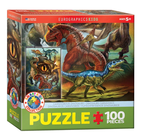 HERBIVOROUS DINOSAURS 100 pc PUZZLE