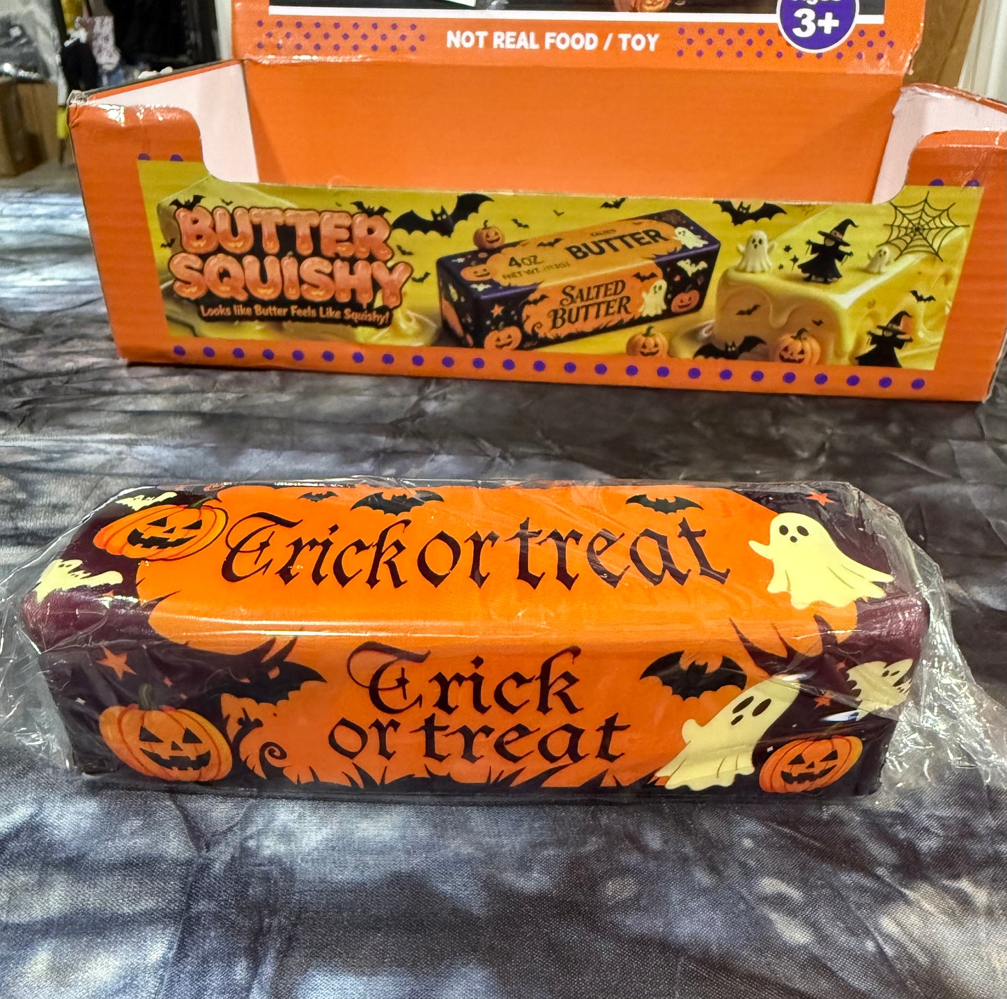 Halloween "Butter" Squishy or peanut