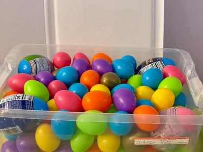 14 QT CONTAINERS OF PRE FILLED EGGS