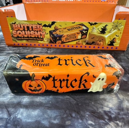 Halloween "Butter" Squishy or peanut