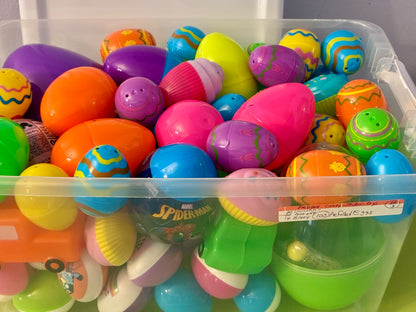 14 QT CONTAINERS OF PRE FILLED EGGS