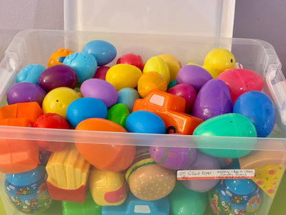 14 QT CONTAINERS OF PRE FILLED EGGS