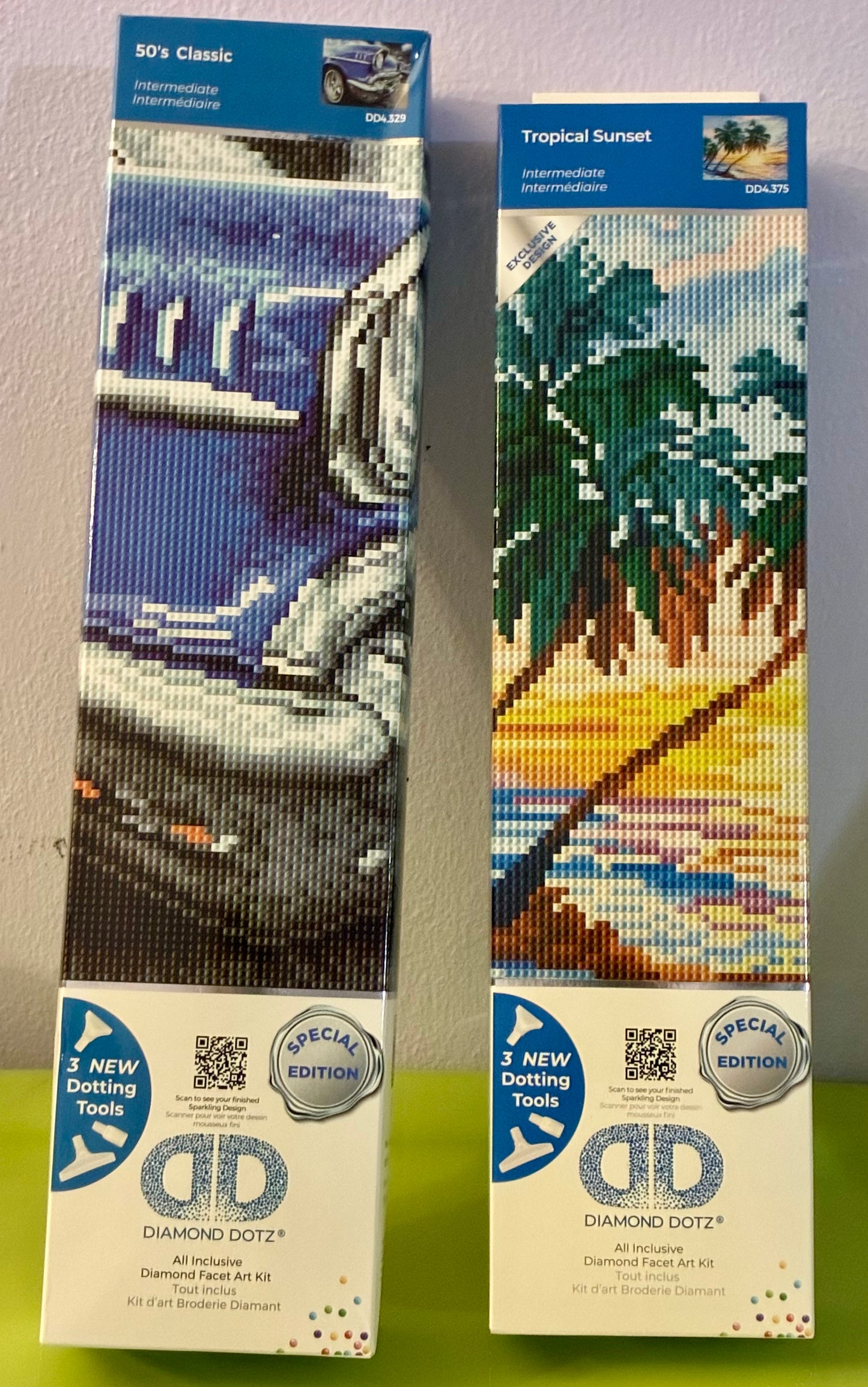 DIAMOND ART /DIAMOND DOTZ KITS