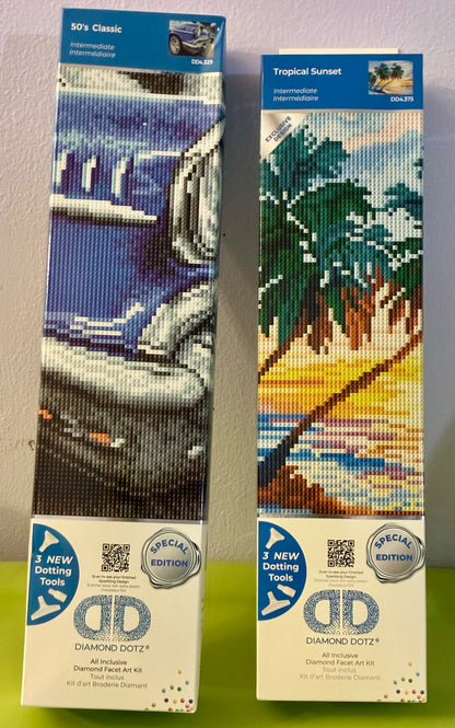 DIAMOND ART /DIAMOND DOTZ KITS