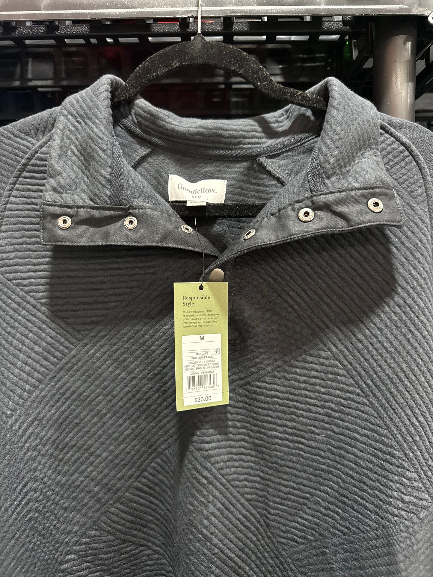 Snap Button Pullover