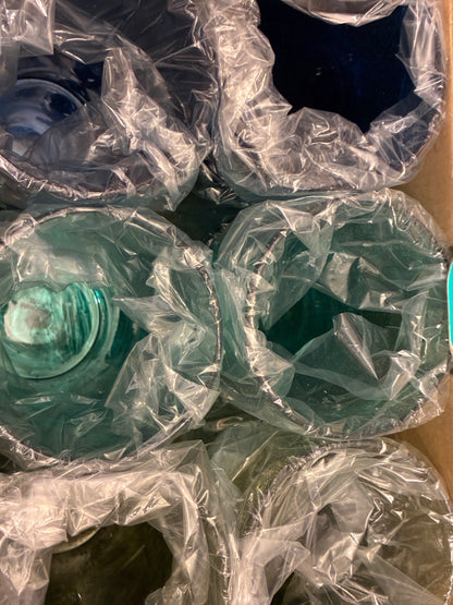 12 PC ACRYLIC BUBBLE DRINKWARE SET