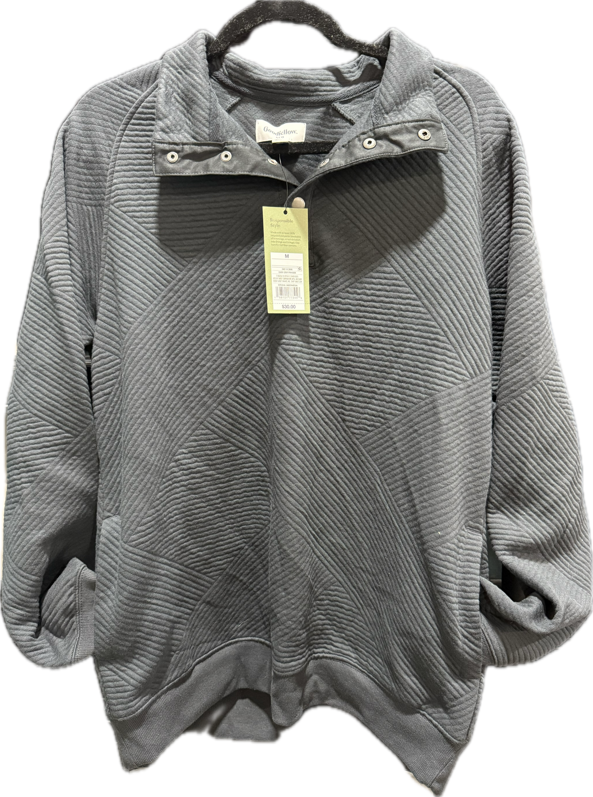 Snap Button Pullover