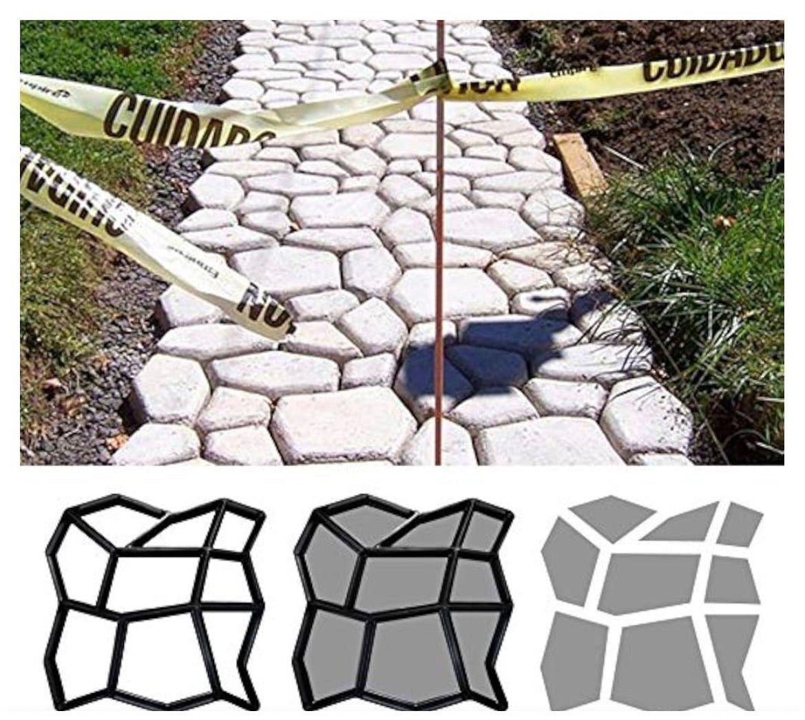 PATHWAY PAVING REUSABLE CONCRETE MOLD