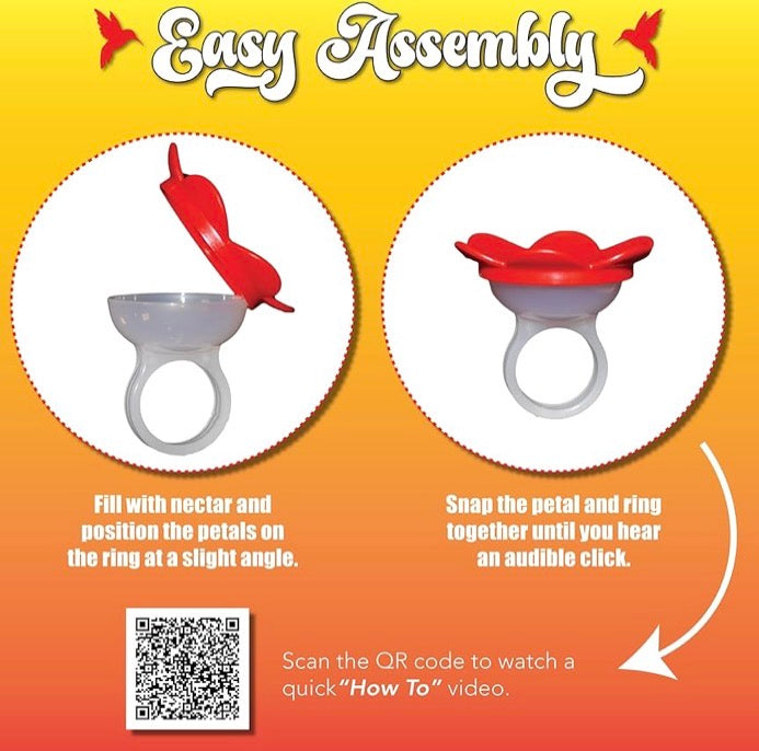 HUMMINGBIRD RING FEEDER