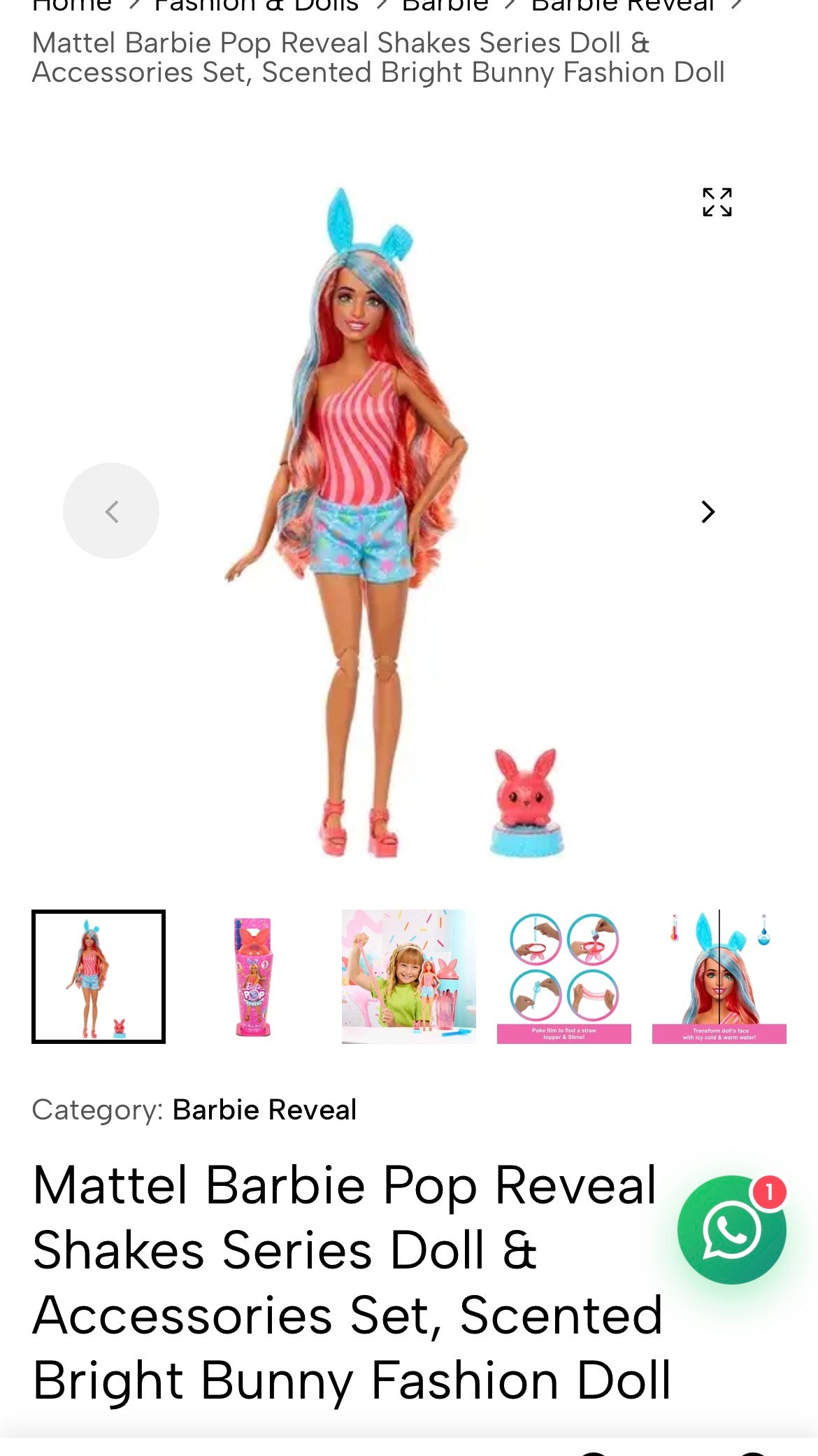 BARBIE POP REVEAL