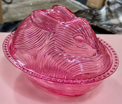 PLASTIC EASTER 2 PART CANDY DISH