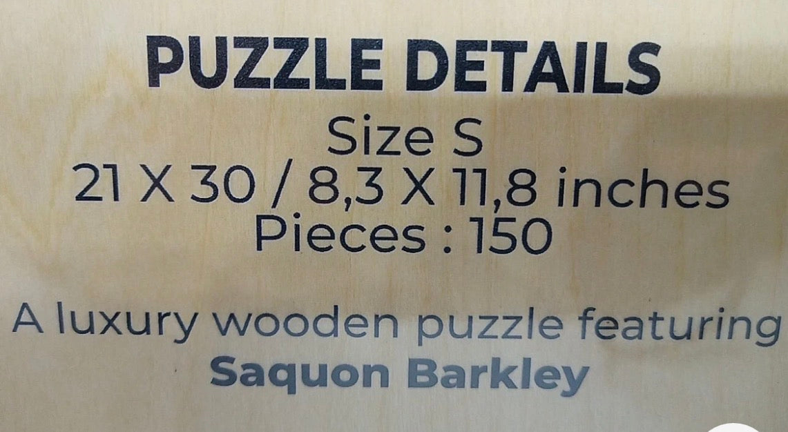 NFLPA  WOODEN PUZZLE