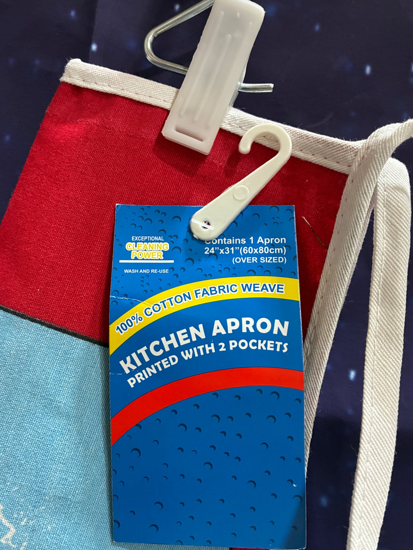 FULL SIZE 2 POCKET COTTON APRONS  24 X 31