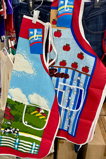 FULL SIZE 2 POCKET COTTON APRONS  24 X 31