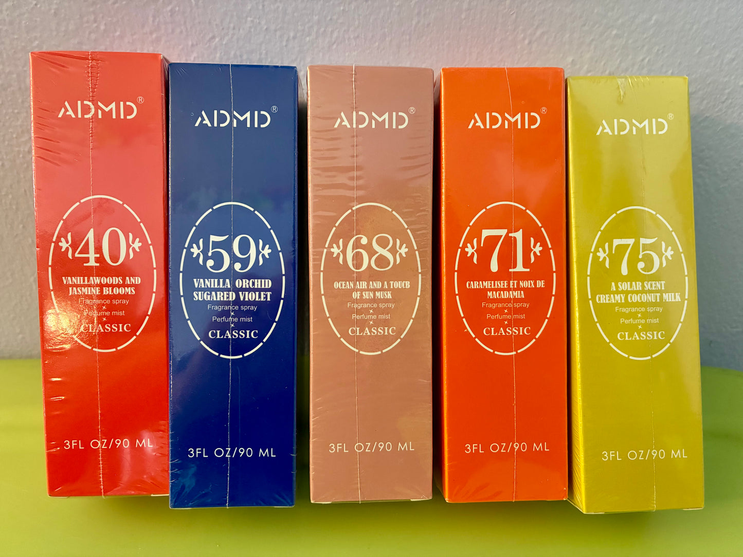 ADMD FRAGRANCE MIST CLASSICS  3 FLUID OZ/90 ML