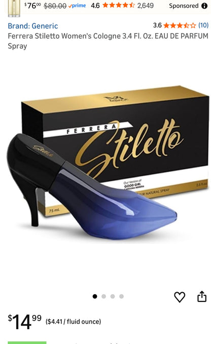 FERRERA STILETTO EAU DE PARFUM
