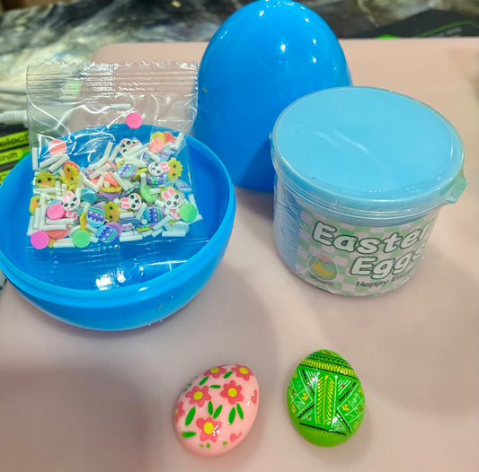 BOX OF 12 SLIME WITH MIX INS /FILLED EGGS
