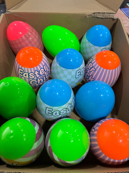BOX OF 12 SLIME WITH MIX INS /FILLED EGGS