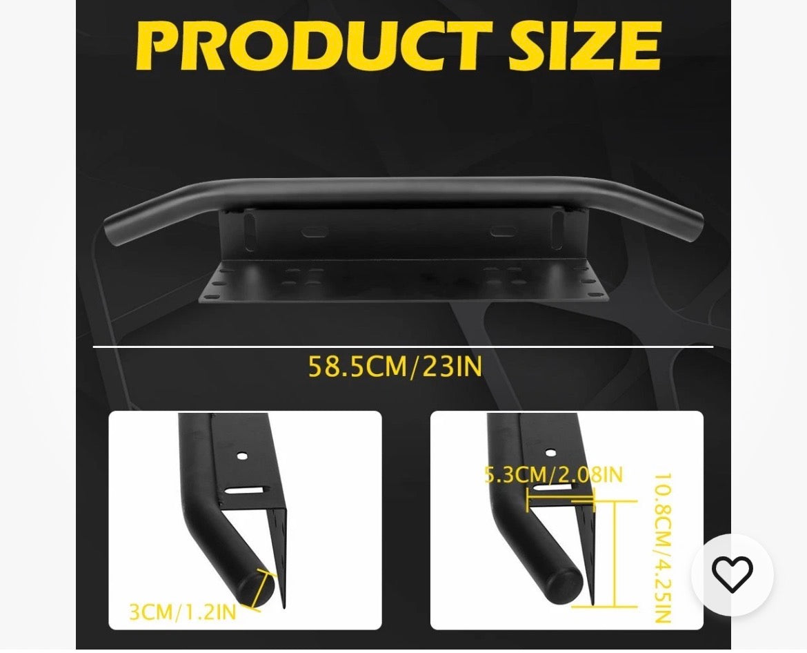 Black Mounting Bracket for Light Bar