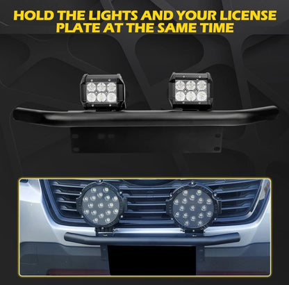 Black Mounting Bracket for Light Bar