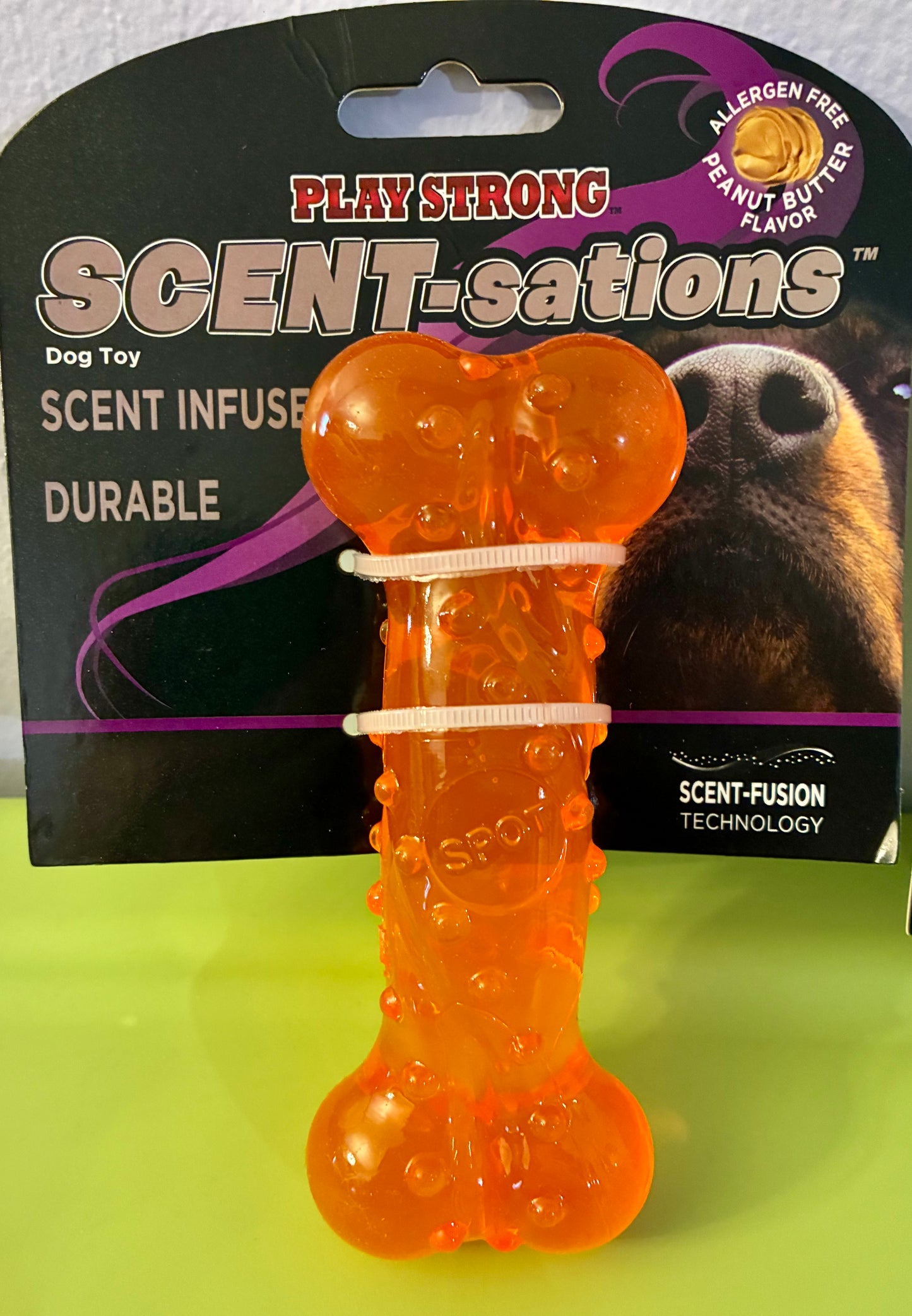 DOG CHEW TOYS BACON INFUSED
