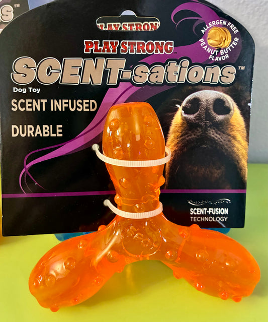 DOG CHEW TOYS BACON INFUSED