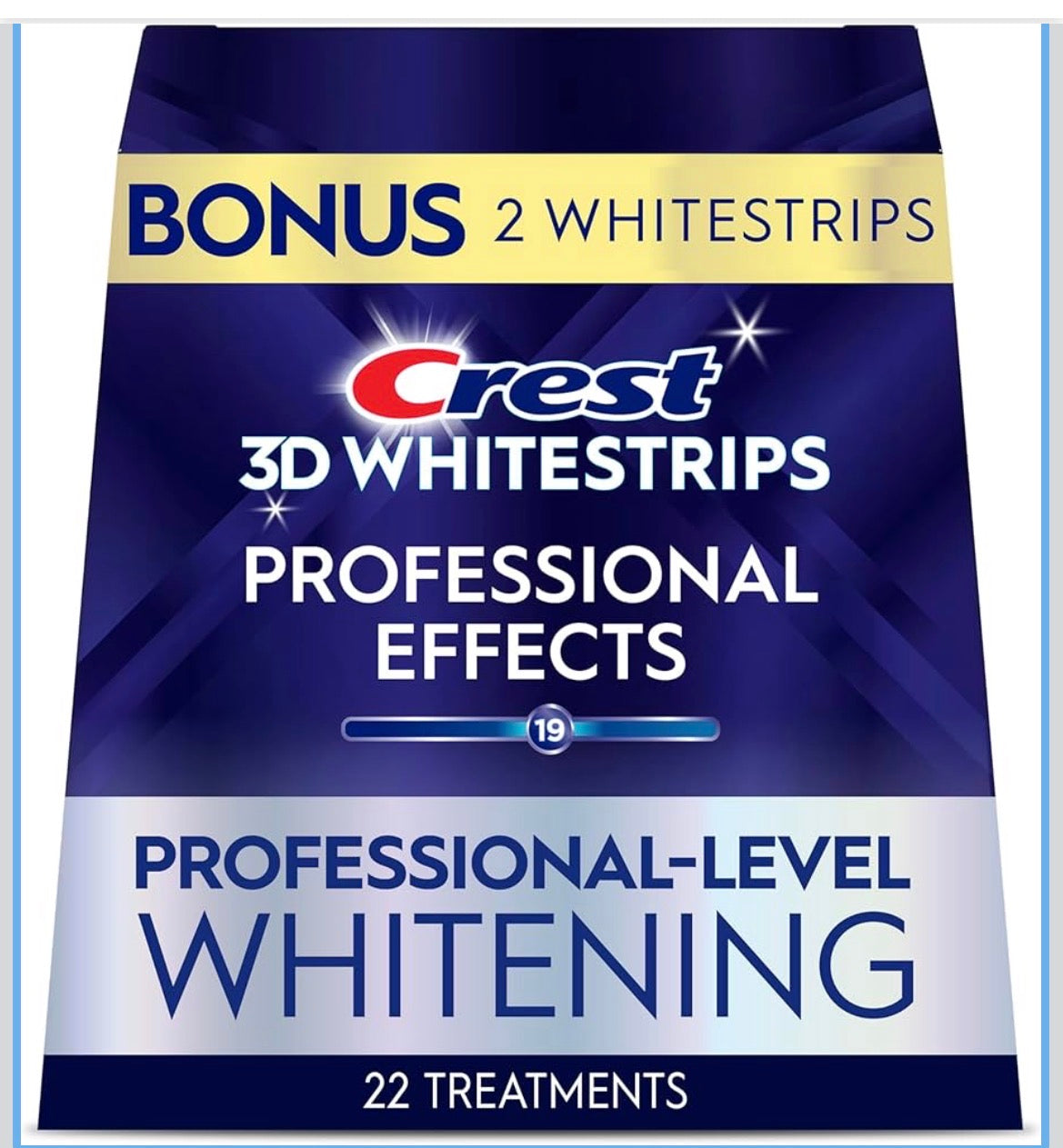 3-D WHITESTRIPS PROFESSIONAL EFFECTS- TEETH WHITENING KIT