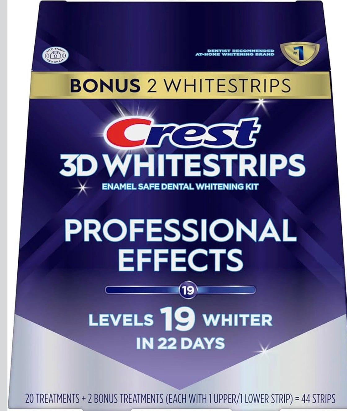 3-D WHITESTRIPS PROFESSIONAL EFFECTS- TEETH WHITENING KIT
